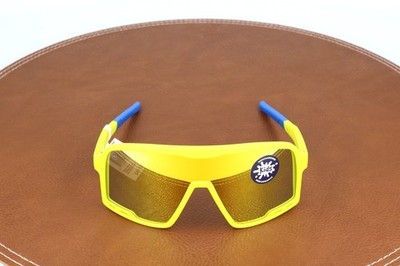Knockaround Kids Campeones/high Voltage Yellow Shield Sunglasses 134-27-120