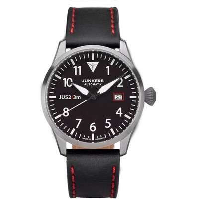 Junkers JU52/9 10/12ft Automatic Men's Wristwatch 9.58.90.02 Flyer 1 21/32in