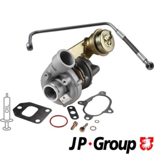 Turbocompresseur de suralimentation JP GROUP 1117801610 à haut rendement thermique
