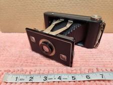 VTG 1930s JIFFY KODAK SIX-16 Series II Folding Camera w/ TWINDAR Lens ESTATE