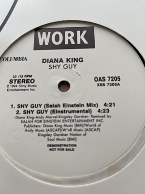 Diana King - Shy Guy (Salaam Remi Rmx)- $4.99 Warehouse BINS - READ DESCRIPTION