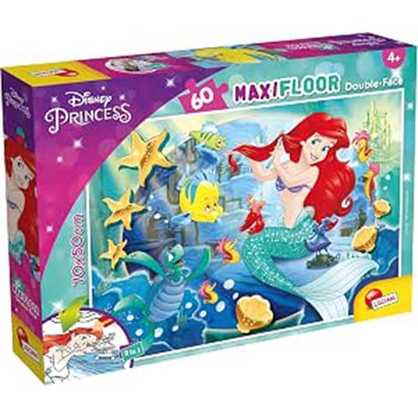DISNEY PUZZLE DF MAXI FLOOR 60 LITTLE MERMAID - Immagine 2