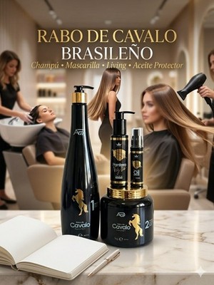 Rabo De Caballo Shampoo Y Mascarilla  Evita La Caída Del Cabello , Hidratacion..