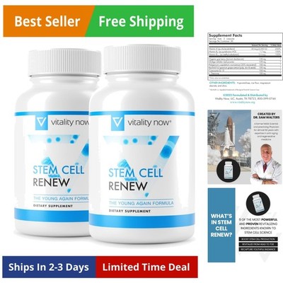 Stem Cell Renew | Boost Your Natural Supply of Stem Cells to Strengthen Menta...