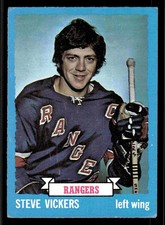 1973-74 Topps Steve Vickers #57 - New York Rangers