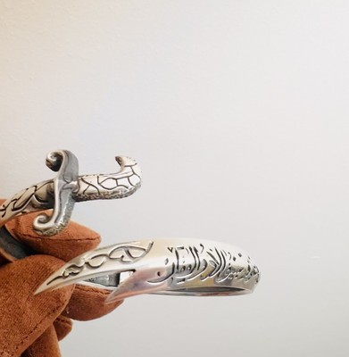 925 Silver Sword Bracelet , Handmade Bracelet , Mens Zulfiqar