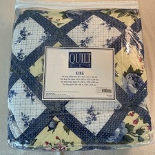 5pc King Quilt Set By Country Cottage