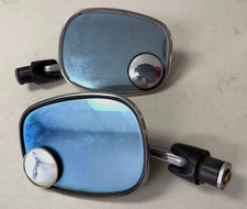 Volvo 240 242 244 245 Chrome Door Mirrors Set Vintage Original