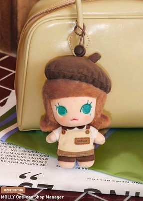 Coffee Factory ぬいぐるみ シークレット molly Pop Mart POP BEAN Coffee Factory Series MOLLY One-day Shop Manager