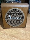 AMPRO 12" Speaker for Film Projector Original USA Wood Case Vintage NICE — photo 1
