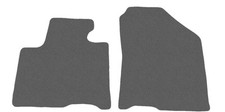 Front Fußmatten Velour für Kia Sorento III 2014-2020, Graphit x14 Rand