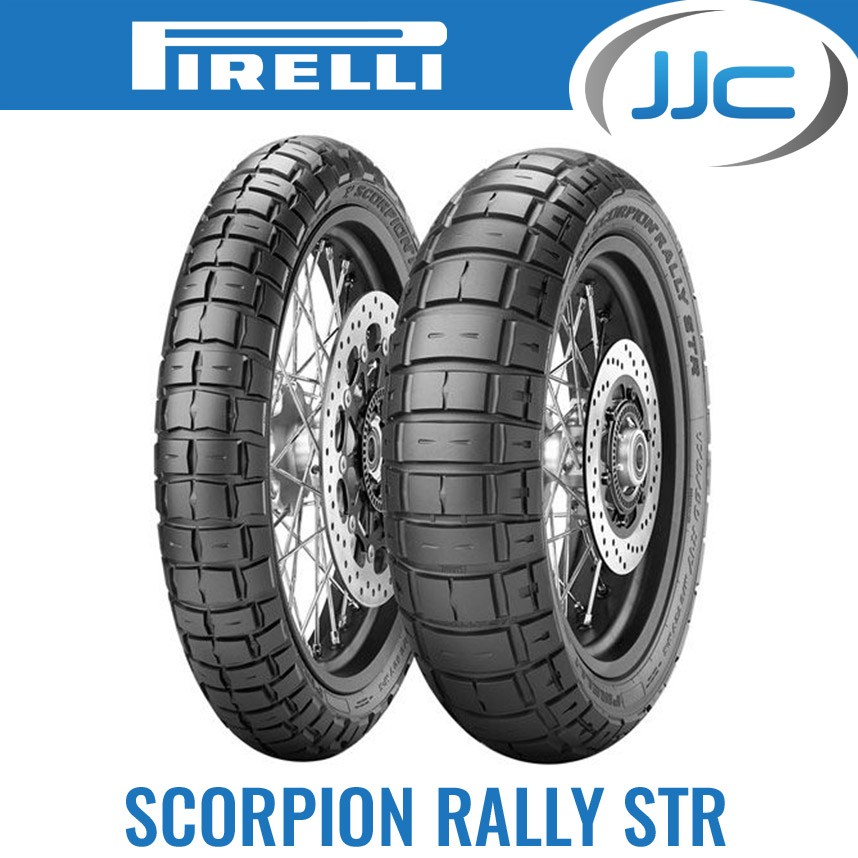 50/50 ADV Tyre PIRELLI Scorpion Rally STR 140/80 R17 69V TL M+S Rear Kawasaki - Image 13