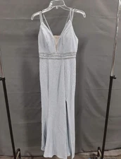 NEW Camille La Vie Periwinkle Formal Gown Size 2P $200
