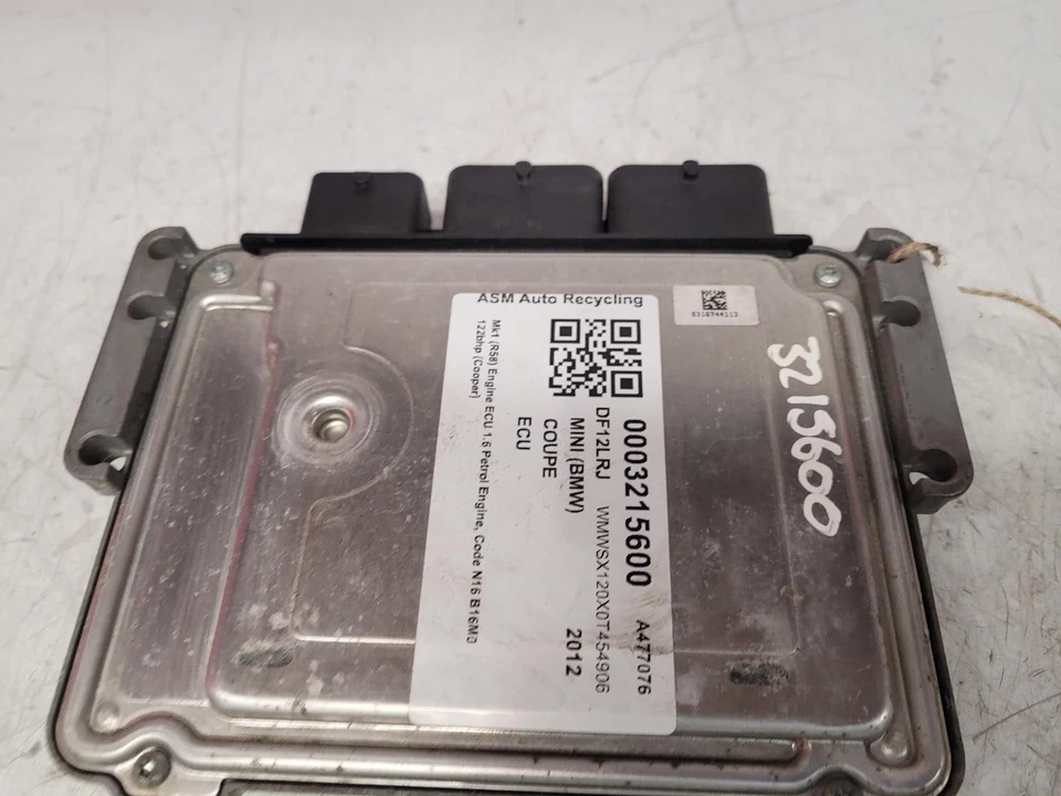 MINI BMW COUPE COOPER R58 MK1 2012 ENGINE ECU 1.6L PETROL N16B16M0 N16B16A - Image 4 of 4