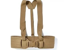 USMC Coyote Sub Belt With Suspenders SMALL War Belt