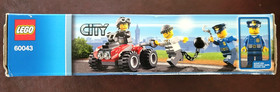 SEALED LEGO CITY Prisoner Transporter 60043 Truck ATV Police Building Set 2014