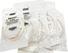 lot-of-5x-pomona-b369-banana-plug-patch-cord-stackable-36-long-15a-5kv-white