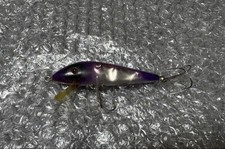 Heddon Tiger PL 1020 Purple Reflector Vintage Fishing Lure Used