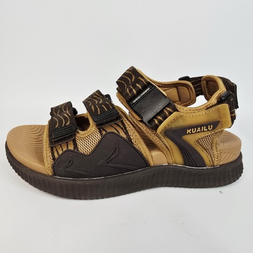 Kuailu Extra Arch Support & Cushion for Plantar Fasciitis Hiking Sandals Men's 7 - Picture 7 of 9