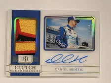 2023 National Treasures Racing - Daniel Hemric #CP-DHM Patch Auto /10
