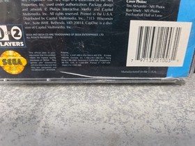 NFL Football Trivia Challenge (Sega CD, 1993) Good Plus, Free Shipping 