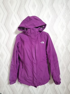 The North Face Regenmantel lila mit Kapuze Hyvent 2,5L Winterjacke Gr. Small 