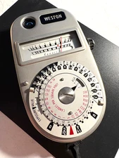 WESTON Ranger 9 Light Meter Exposure model 348 w/ Case Working well!