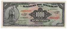 MEXICO P-52 1000 Pesos 1977 XF-AUNC