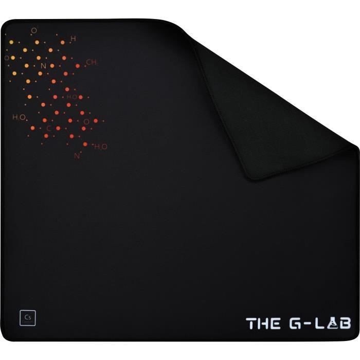 Tapis de souris confortable The G-Lab PAD CAESIUM XL pour le télétravail