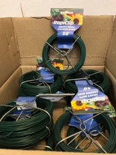 Luster Leaf 834 Rapiclip 0.03 in. W Green Vinyl Plant Tie *Box of 12 50' rolls*