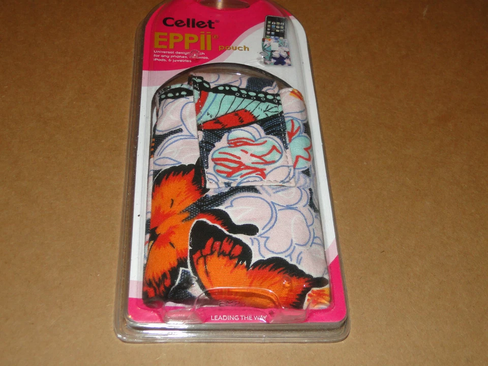 ¡NUEVO! Cellet Eppii Universal Premuim Mariposas Bolsa Llevar 4 Teléfonos, Ipods Foto 2 de 4