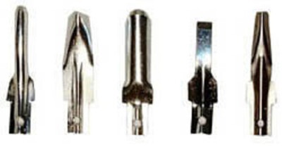 Excel Assorted Gouge Set (5) - Model and Hobby Knife Blade Set - #20370
