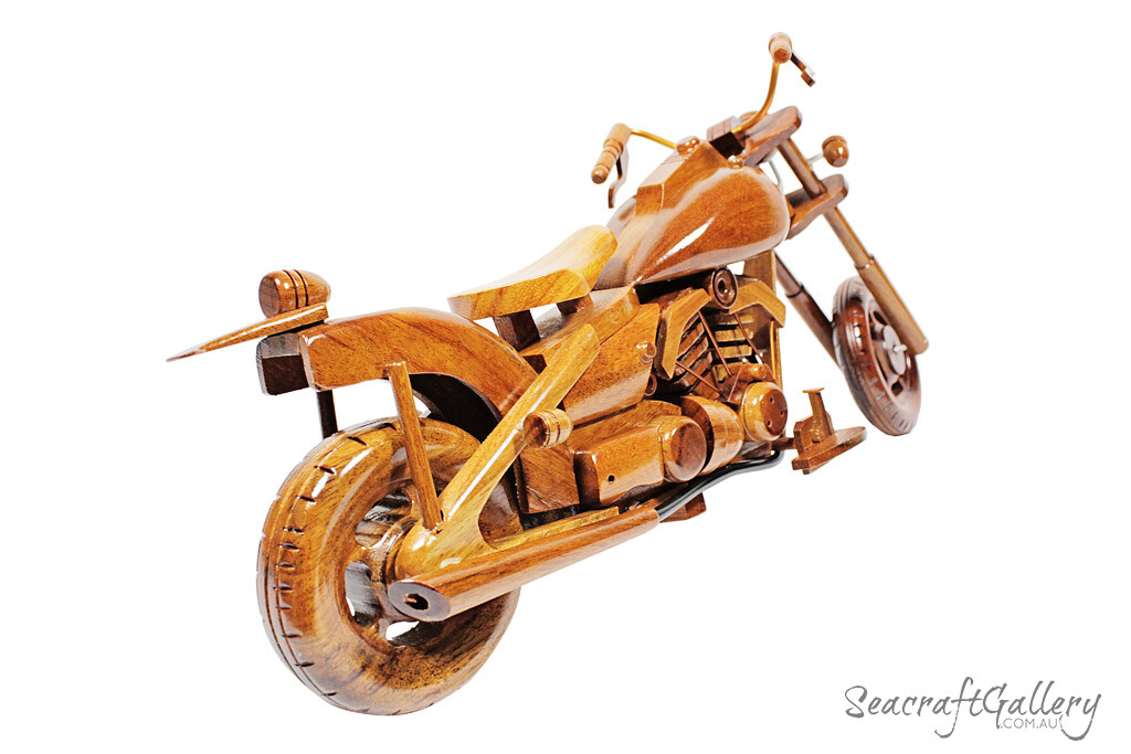 HARLEY DAVIDSON ROCKER MOTORCYCLES MODELS HANDMADE WOODEN GIFTS HOBBIES