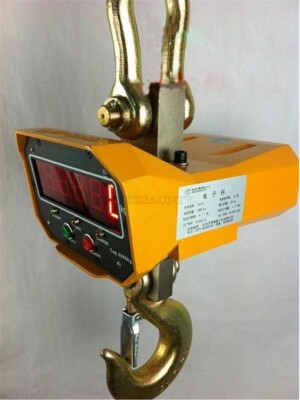 5T Ocs-C Crane Scale 220V Industrial Hanging Lcd Remote Scale Hook 2Kg 5000Kg cr