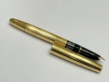 Columbus Laminato Oro 750 Gold Plated Fountain Pen