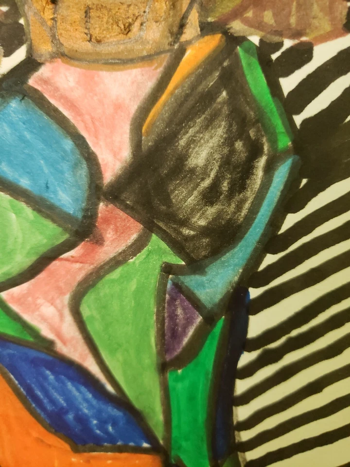 Arlequin Moderne Feutres 2022 40cm/ 30cm - Photo 4/4