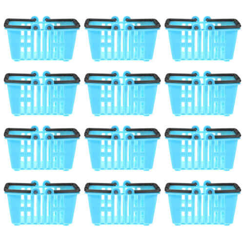 12 Pcs Plastic Simulated Shopping Basket For And Toys Kids - Picture 1 of 18