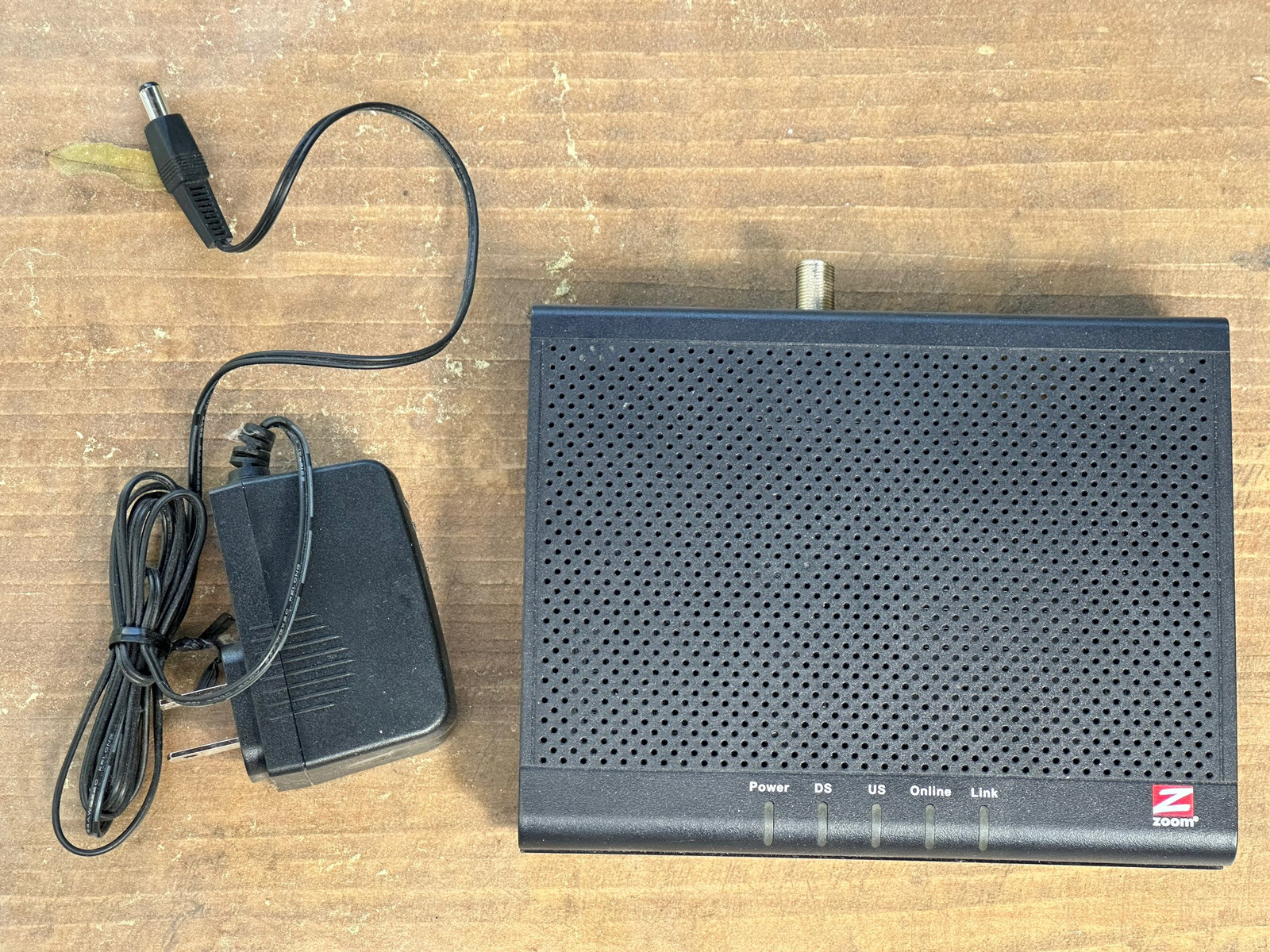 Zoom Cable Modem 1094 3.0 5341J w/Power cord, cable WORKS