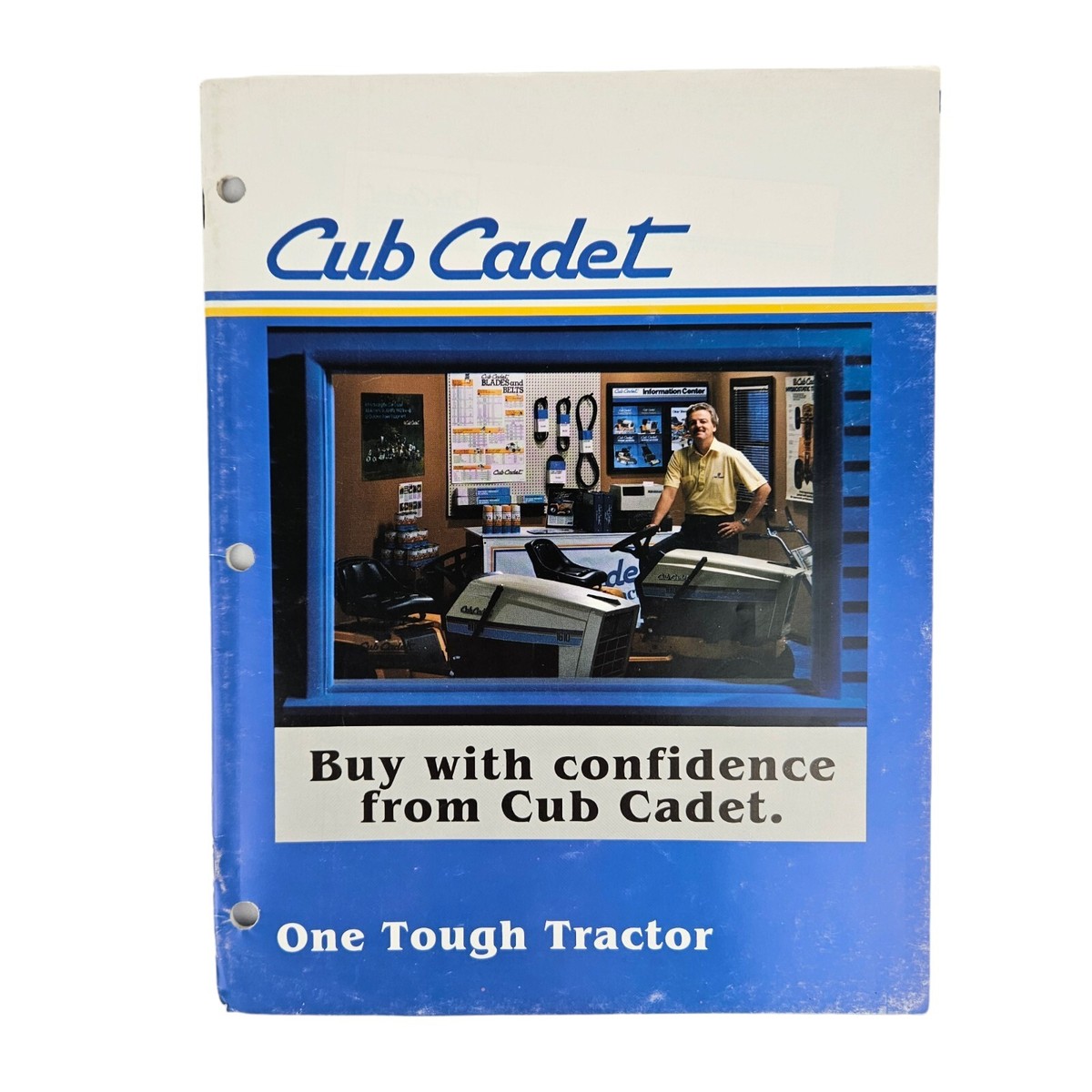 7743ページ Vintage Cub Cadet Sales Brochure 772-3933 Replacement Parts