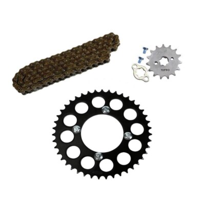 Front Rear Sprocket 428 Chain 108L For Apollo SSR 125cc 150cc Dirt Trail Bike