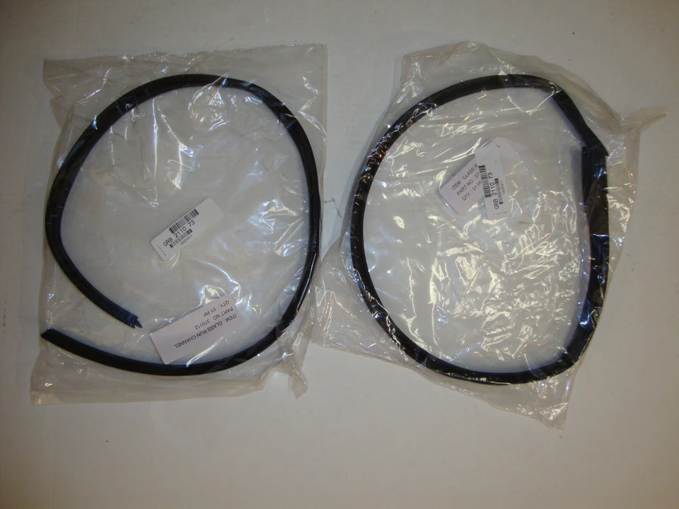 1973-1979 Ford F100 F250 F350 78-79 Bronco Door Window Weatherstrip Seal Kit - Image 3 of 4