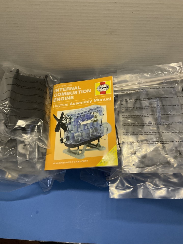 VTG Haynes Build Your Own Internal Combustion Engine Model Kit | eBay