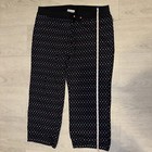 SELF ESTEEM Pants Stretchy Heart Print All Over Adorable Size Large So Cute! — photo 6