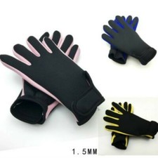 1 Pair Scuba Diving Surfing Snorkeling Kayaking Gloves 1.5MM Neoprene Skid-proof