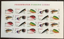 NDC 2025 IMPERFORATE FISHING LURES NO DIE CUTS PANE