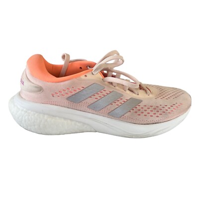 Adidas Supernova Speed Womens Size Peach Gray Running Shoes PWI 001001 