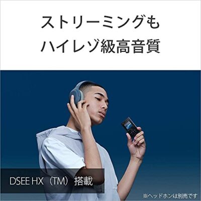 SONY WALKMAN 16GB Hi-Res A Series Audio Player NW-A105 Blue