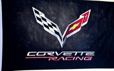 Chevrolet Corvette Racing Premium C-7 Wings Flag 3 X 5 Banner Usa Seller