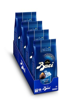 Baci Original Dark | Fine Dark Chocolate Truffle with Hazelnuts | 4.4oz each ...