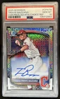 2025 Bowman Travis Bazzana Chrome Auto HTA Choice Refractor #/150 PSA 10